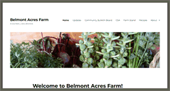 Desktop Screenshot of belmontacresfarm.com