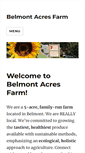 Mobile Screenshot of belmontacresfarm.com